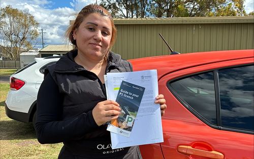 Huge Congratulations to Saha Oso on Passing Her Driving Test!
